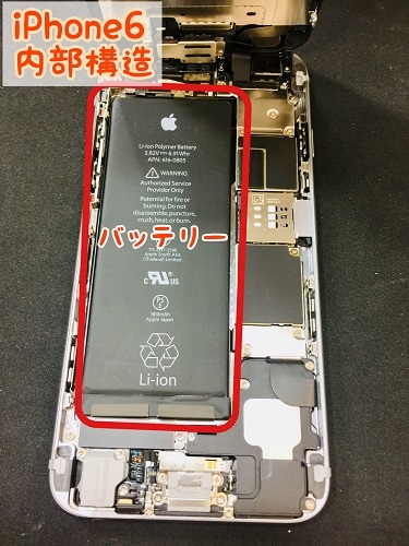 iPhone6内部構造